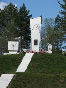 Мемориал в память о десантниках